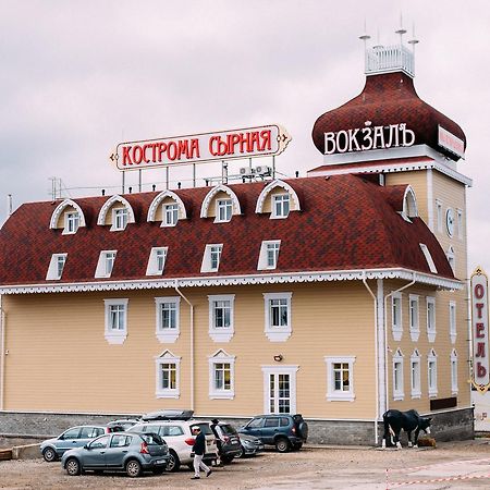 Vokzal Kostroma Syrnaya Hotel Kültér fotó